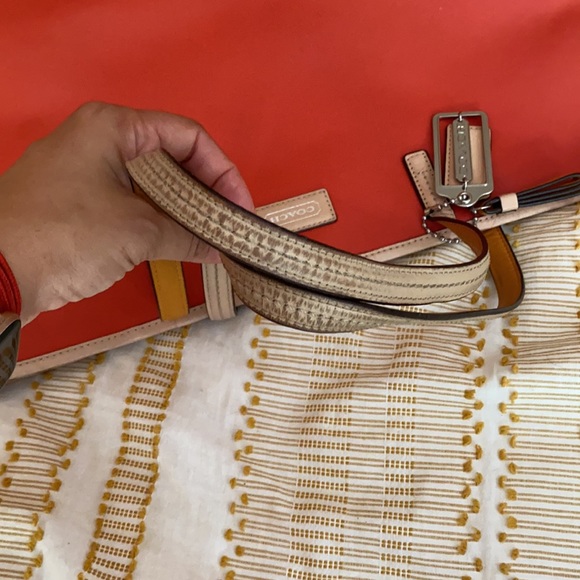 Gently used Coach tote - Picture 5 of 11